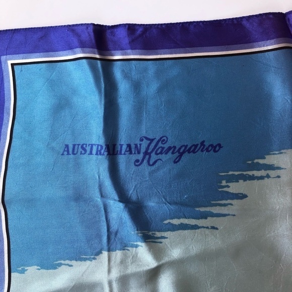 Vtg Australia Souvenir  Scarf - Picture 2 of 9